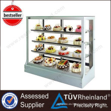 Comercial multifuncional 1.2M 4 capas panadería Cake Showcases